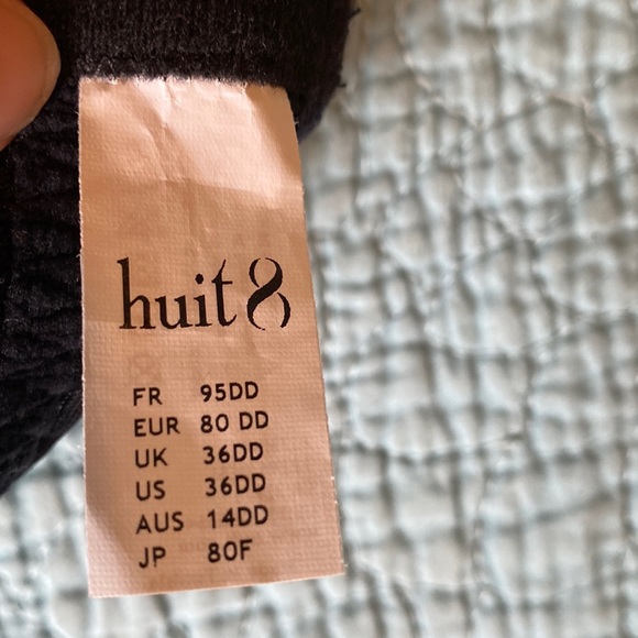 Huit 8 bra/high-waisted panty set - Picture 4 of 9